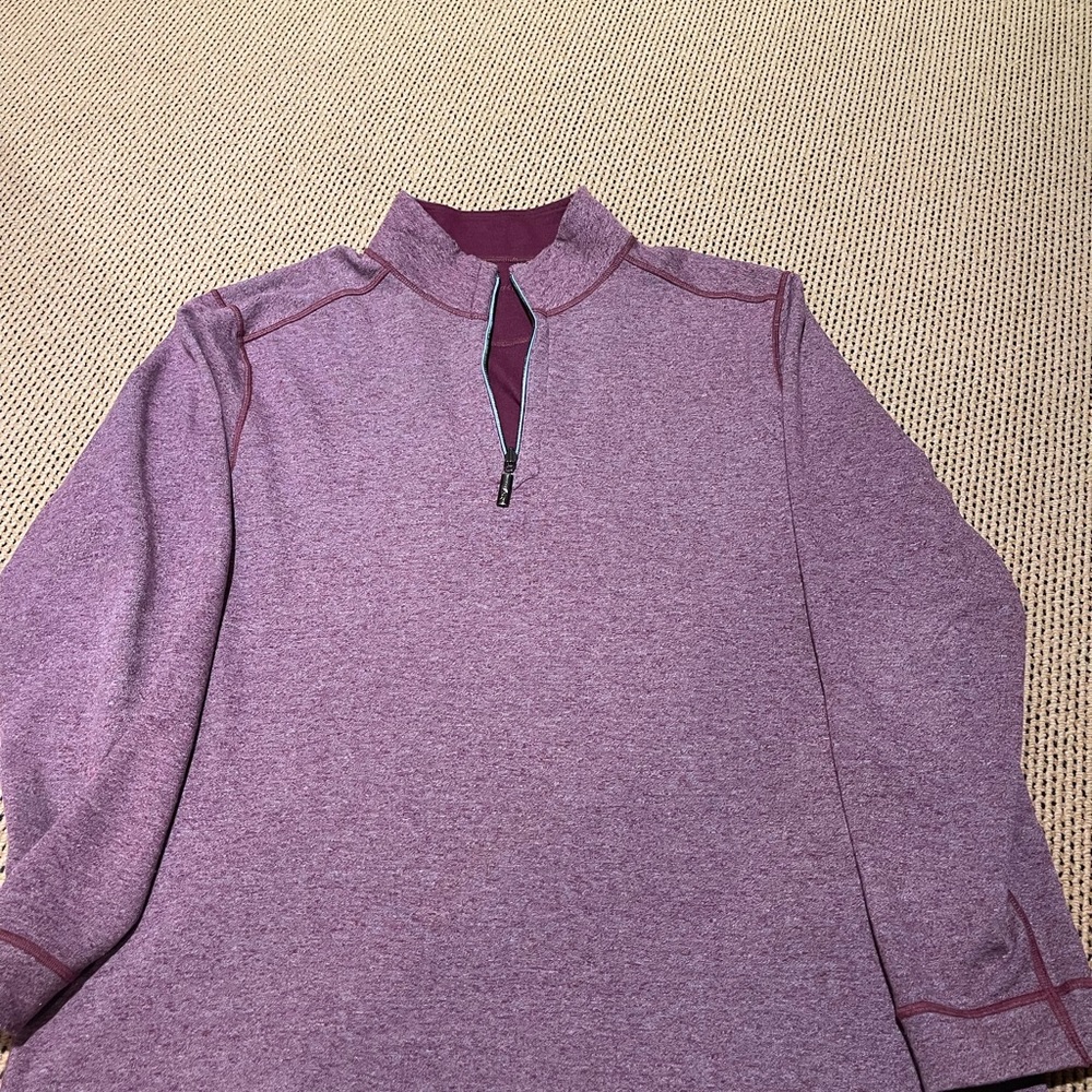 Tommy Bahama Reversible 1/4 zip